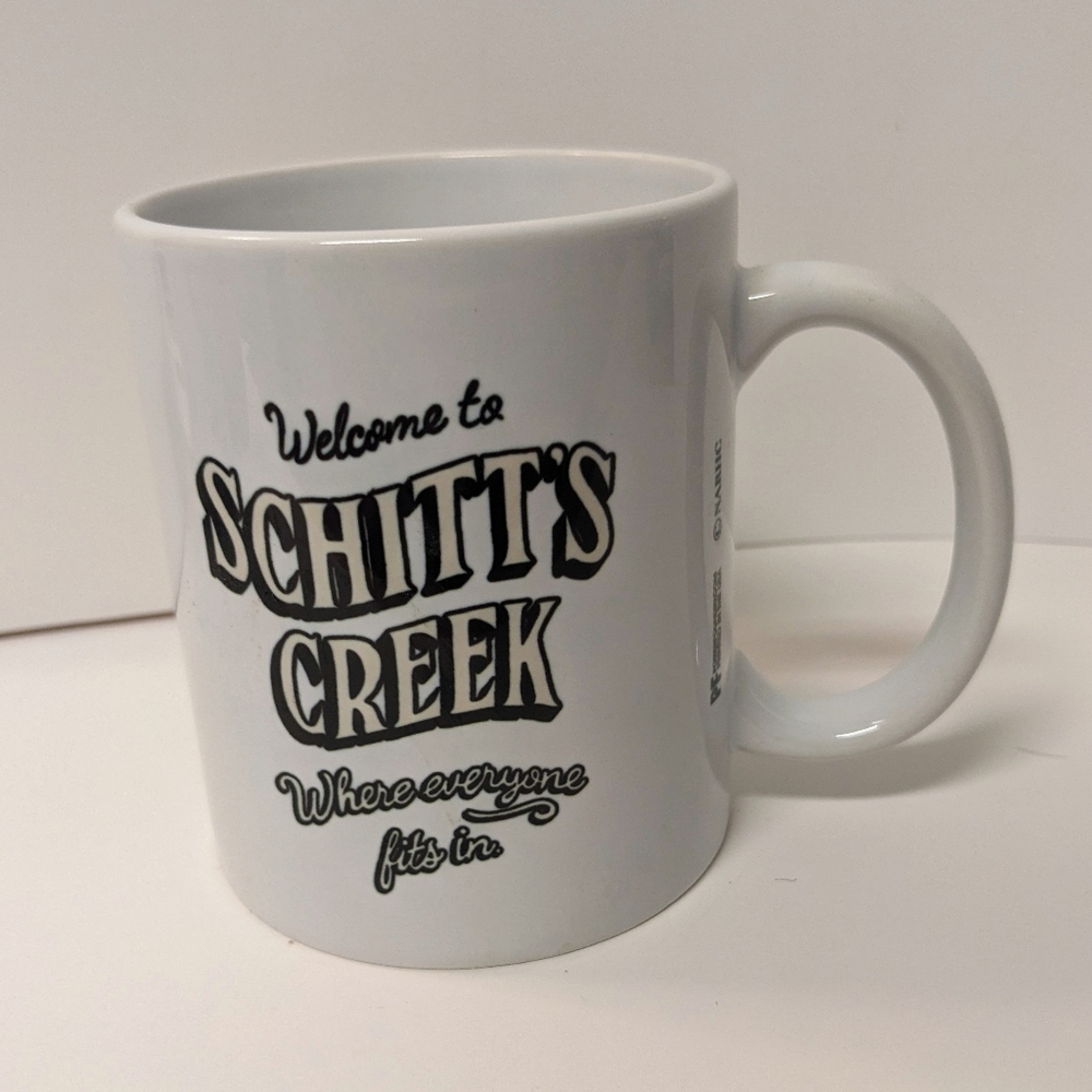Welcome To Schitts Creek Show Logo White Ceramic Tea Cup Coffee Mug 12oz NEW
